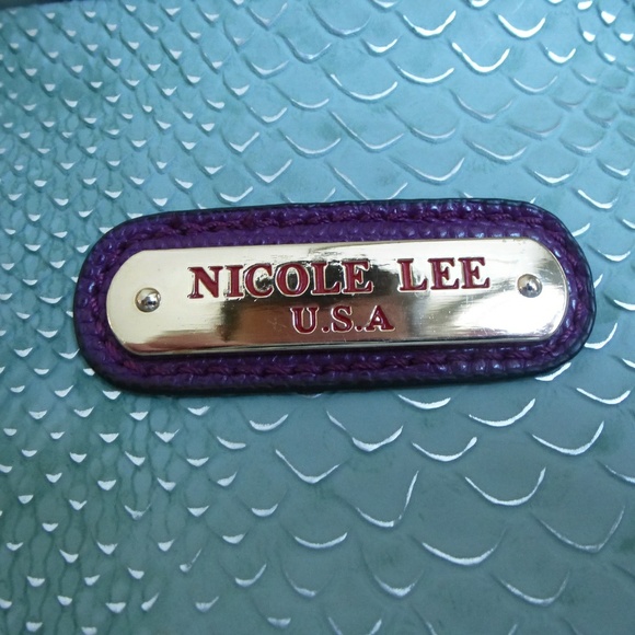 Nicole Lee handbag purse med colorful night out EC - Picture 2 of 8